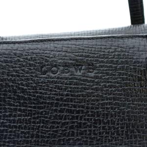 LOEWE トートバッグ レザー 黒 ブラック