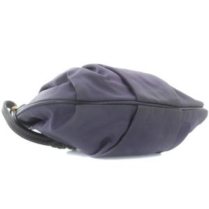 PRADA ポーチ ナイロン ロゴ 紫 パープル