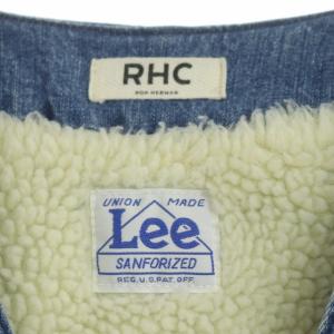 Ron Herman RHC LEE別注 エンジニアジャケットボアデニムジャケット 中綿 S 青 ブルー