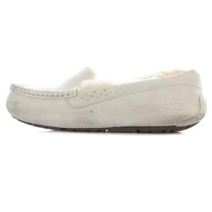 UGG australia アンスレー W ANSLEY モカシンシューズ 22cm ライトグレー 3312