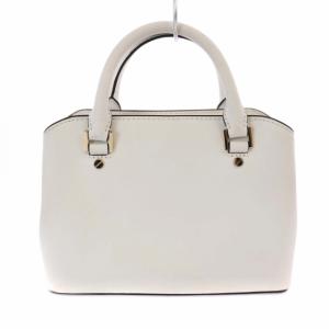 MICHAEL KORS ミニハンドバッグ レザー 白 ホワイト