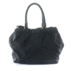 PRADA ハンドバッグ 2way ナイロン ブラック