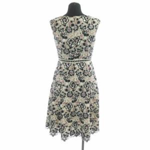 TOCCA SCREENSTARスクリンスタードレスワンピース 膝丈 ノースリーブ 00 ベージュ 黒 ピンク ブラック