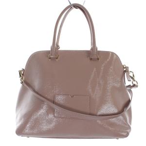 kate spade new york ショルダーバッグ ハンドバッグ 2way レザー ロゴ ピンクべージュ