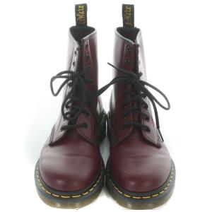 Dr.Martens ワークブーツ ショート レザー 8ホールブーツ UK5 24ccm ボルドー