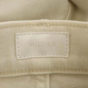 MOTHER THE INSIDER CROP STEP FRAY デニムパンツ ジーンズ ストレート カットオフ ジッパーフライ 28