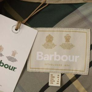 Barbour FIRTH SHOWERPROOF 中綿コート ジップアップ スタンドカラー ロゴ刺繍 6 ベージュ