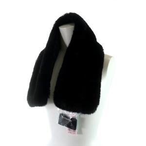 TOCCA 20AW GARDEN FUR TIPPET ティペット フェイクファー 黒 ブラック