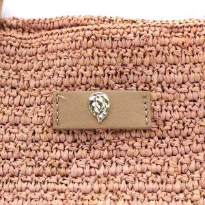 HELEN KAMINSKI DAVOLETTA MINI かごバッグ トートバッグ ピンクベージュ