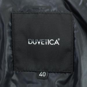 DUVETICA D.1910N00/1087 THIADUE wool ダウンジャケット フード付き 40 ブラック