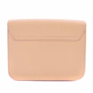 FURLA メトロポリス チェーンバッグ ポシェット ショルダーバッグ レザー 桃 ピンク