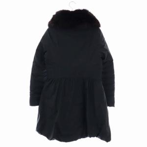 TATRAS ASTEROIDE ダウンコート ロング 総裏地 ジップアップ 02 ブラック