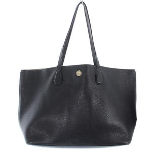 トートバッグ ハンドバッグ レザー 黒 ブラック