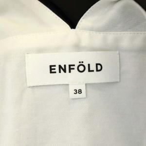 ENFOLD 21AW Jumper SKIRT DRESS プリーツ 38 黒