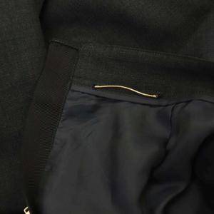 Deuxieme Classe タイトスカート ロング バックジップ ウール 36 ダークグレー