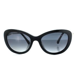 CHANEL 5340-H-A 5519 140 サングラス ココマーク パール ブラック 