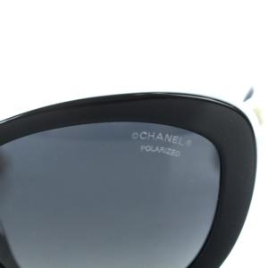 CHANEL 5340-H-A 5519 140 サングラス ココマーク パール ブラック 