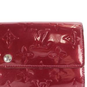 LOUIS VUITTON ヴェルニ ポルトフォイユ サラ ポムダムール 長財布 二つ折り 赤 レッド M93530