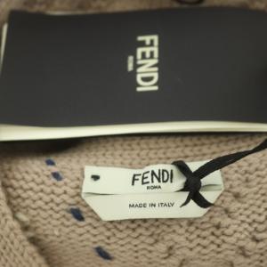FENDI カーディガン カシミヤ混 IT38 ピンク