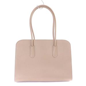 FURLA トートバッグ ハンドバッグ レザー 桃 くすみピンク