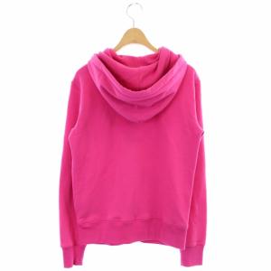 RALPH LAUREN ビッグポニー 裏起毛 ジップアップパーカー 長袖 S ピンク