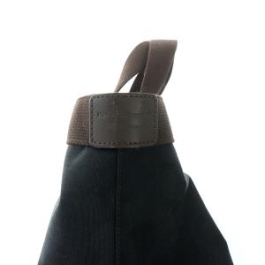 Hervé Chapelier コーデュラ舟型M トートバッグ ブラック ブラウン