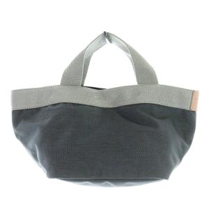 Hervé Chapelier コーデュラ 舟型トートS トートバッグ グレー 701C