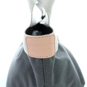 Hervé Chapelier コーデュラ 舟型トートS トートバッグ グレー 701C