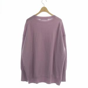 L'Appartement 21SS SIDE SLIT KNIT サイドスリットニット セーター プルオーバー 長袖 ピンク