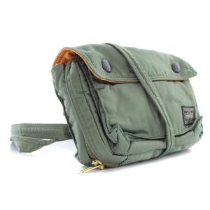 PORTER 吉田カバン タンカー ショルダーウォレット カード入れ カーキ 緑