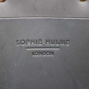 Sophie Hulme アルビオン ALBION トートバッグ ショルダーバッグ 2way レザー 黒 ブラック