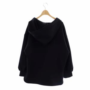 Grace Class 22AW サイドジップパーカー 長袖 プルオーバー ロゴ刺繍 36 ブラック