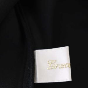 Grace Class 22AW サイドジップパーカー 長袖 プルオーバー ロゴ刺繍 36 ブラック