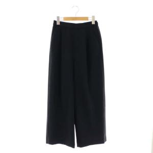 ダブルクロス ゴムタックトラウザーパンツ 36 黒 ブラック