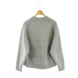 Drawer ニット カットソー 長袖 ボア 切替 サイドジップ 1 グレー