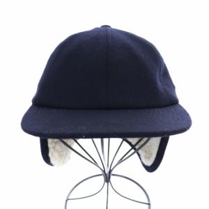 DANTON ボアキャップ 帽子 濃紺 ネイビー 18A KR 001