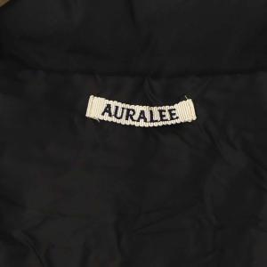 AURALEE 20AW SUVIN HIGH COUNT CLOTH DOWN JACKET 中綿 ブラック