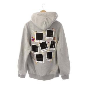 doublet MEMORIAL POLAROID HOODIE パーカー S グレー
