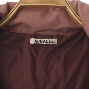 AURALEE A9AJ03PW LIGHT FINX POLYESTER DOWN JACKET 1 ピンク 
