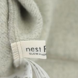 nest Robe 20AW ウールサージノースリーブワンピース ロング F グレー