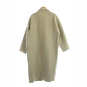 Plage ハミルトンテーラードコート ロング ウール 36 ベージュ