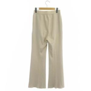 Deuxieme Classe 21SS beauty パンツ ワイド フレア センタープレス イージー コットン 36 ベージュ