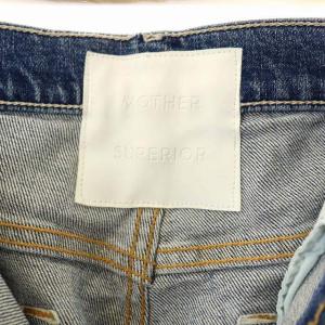 MOTHER シュぺリオール The Hustler Ankle Fray デニムパンツ ジーンズ ブーツカット カットオフ ダメージ加工