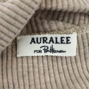 AURALEE Ron Herman 20AW Giza Rib TurtleNeck Top ニット カットソー リブ 長袖 ハイネック