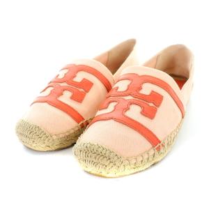 シューズ ロゴデザイン エスパドリーユ キャンバス 7 24cm ピンク 51148430