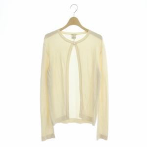 マルジェラ期 シルクニットカーディガン 薄手 長袖 アイボリー