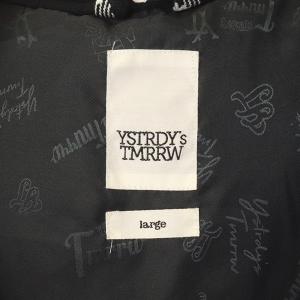 YSTRDY'S TMRRW PADDED PACIFISM HOODED JACKET フルジップ フーディー ジャケット 中綿 アウター ミドル丈 L