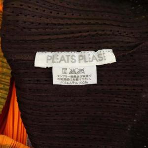 PLEATS PLEASE ISSEY MIYAKE プリーツ ショートスリーブ 総柄 カットソー 3 マルチカラー