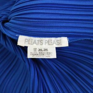 PLEATS PLEASE ISSEY MIYAKE イッセイミヤケ プリーツ ショートスリーブ カットソー 半袖 3 青 ブルー