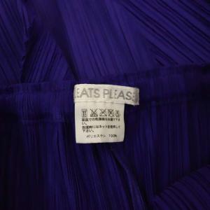 PLEATS PLEASE ISSEY MIYAKE プリーツフレアスカート 5 紫